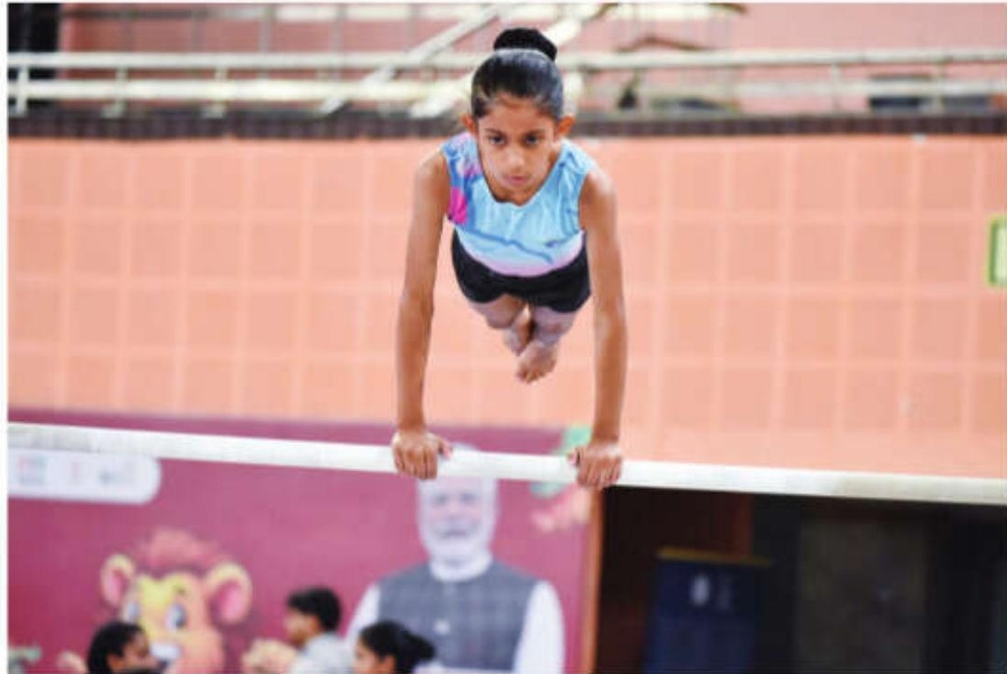 Standing upside-down from childhood brings pre-teen Aavya into Khelo India spotlight