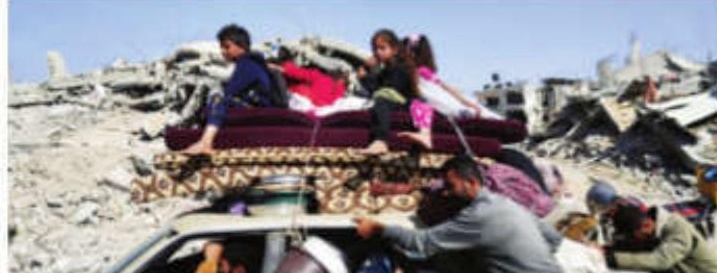 Israeli Strikes Kill at Least 93 People in Gaza as Trump Wraps Up His Middle East Visit