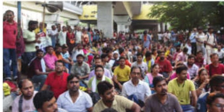 HC Intervention Sought in Teacher Protest Clash