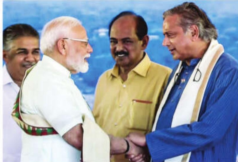 Cong, BJP spar over Tharoor
