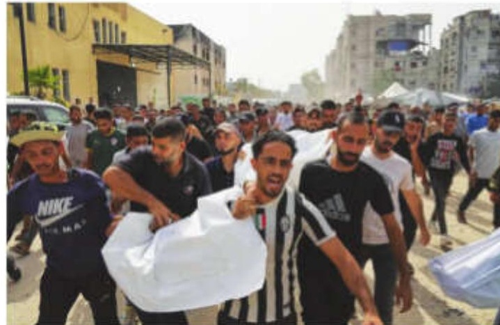 Israeli strikes across Gaza kill dozens and force a main hospital to close, health officials say