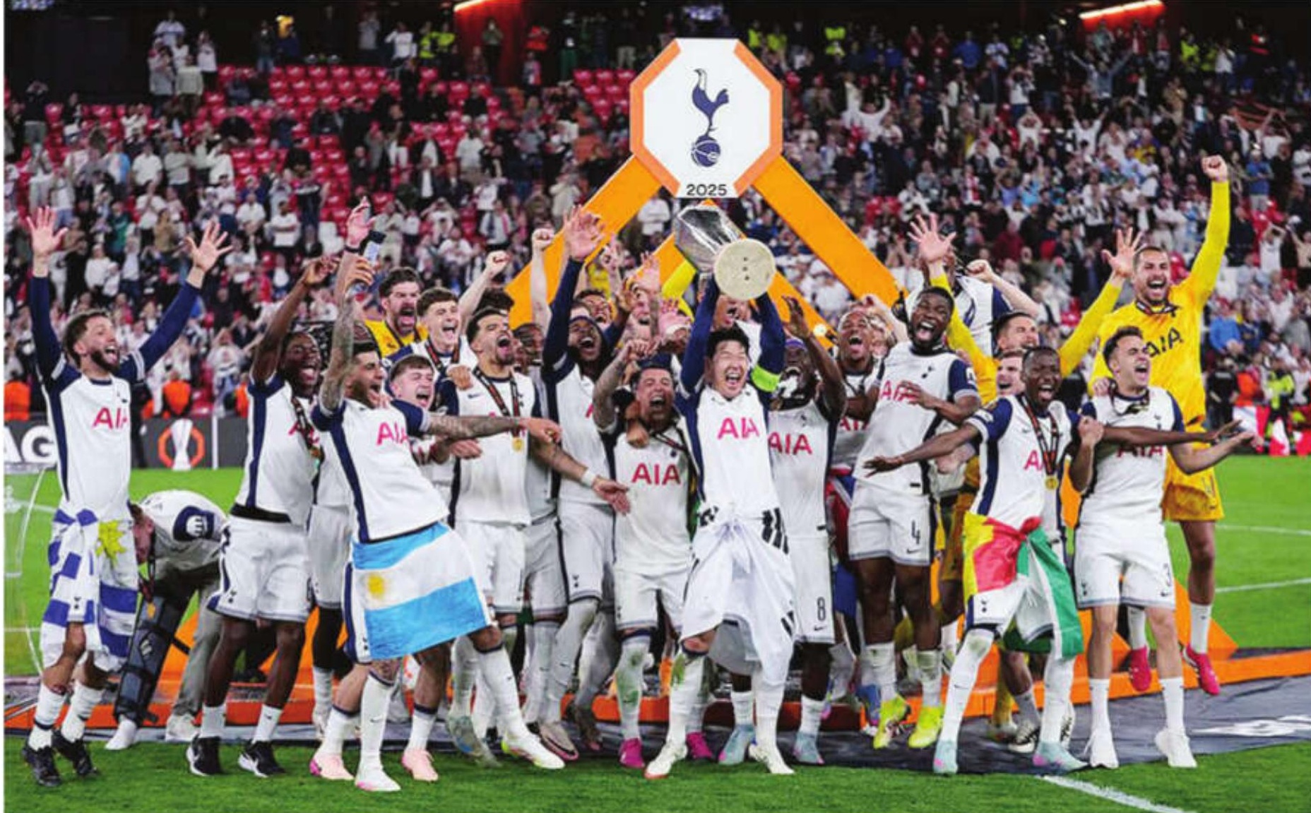 Europa League: Tottenham beat Man United to lift first trophy in 17 years