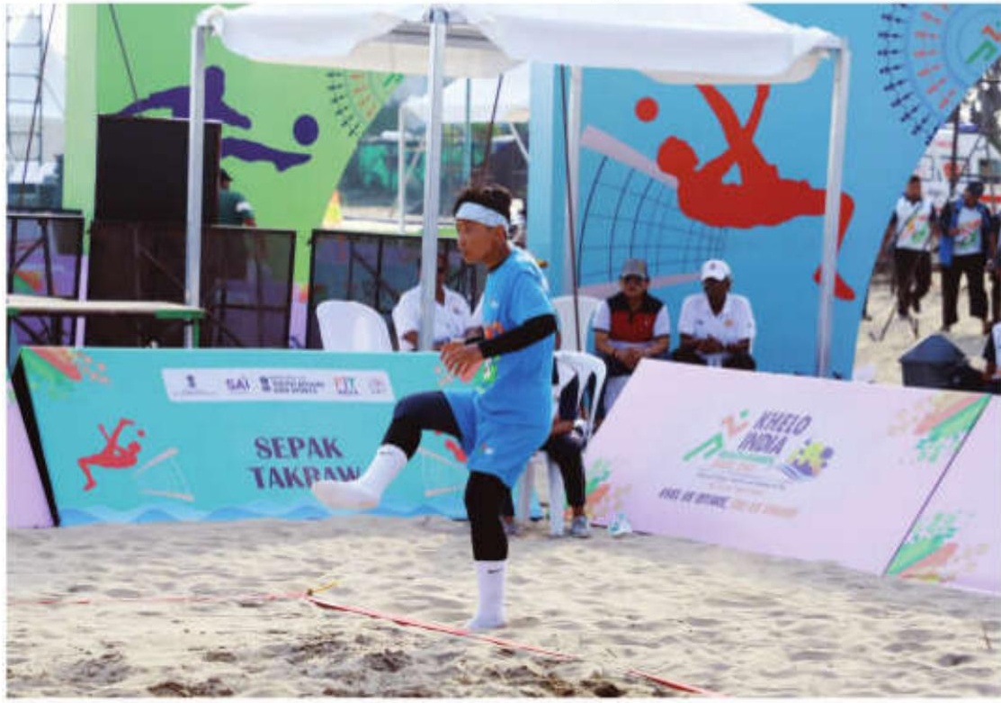 KIBG: Okram Completes 25 Years, Keeps Leading Manipur's Sepak Takraw Revolution
