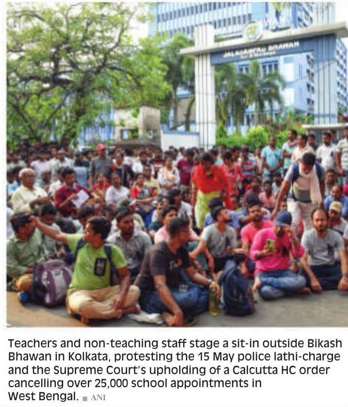 Jobless teachers to seek PM's help during Bengal visit