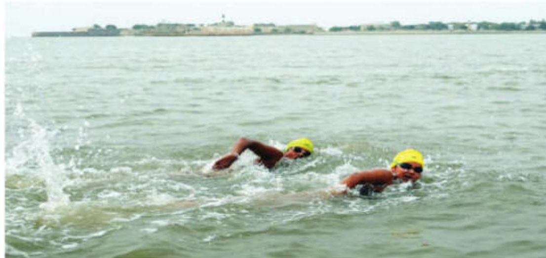 Open-water swimming debuts at KIBG 2025, revives memories of India's storied legacy