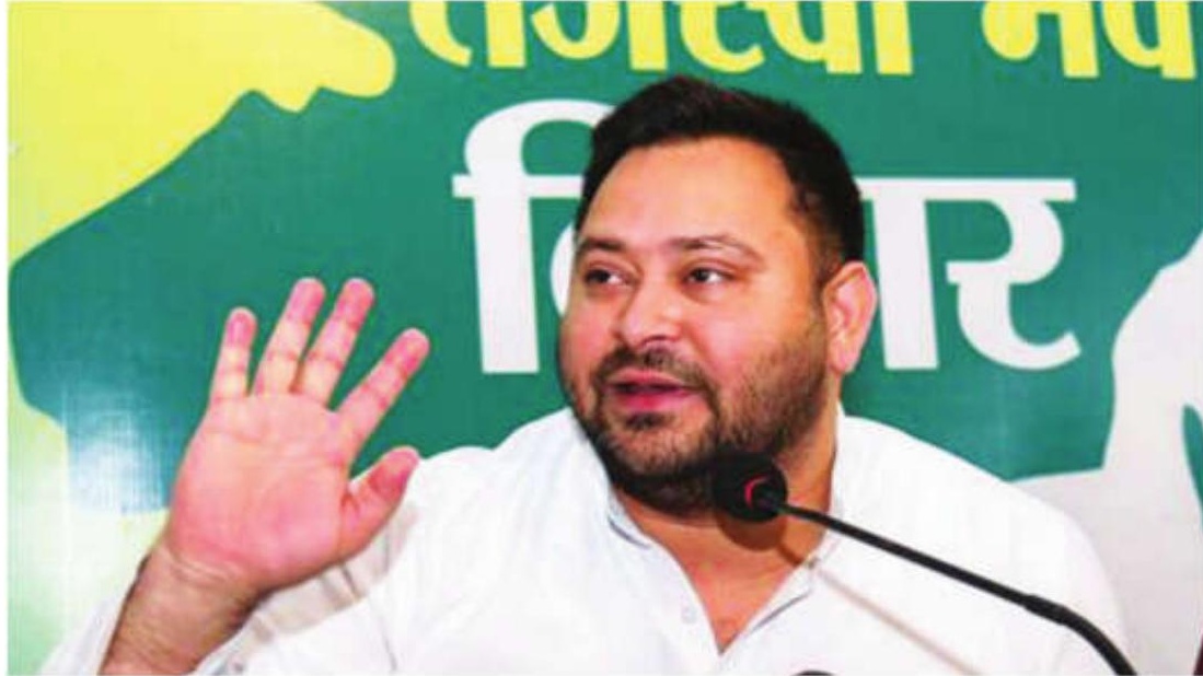 Tejashwi Yadav questions PM Modi's silence on Bihar's crisis