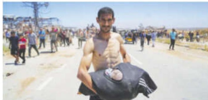 Chaos and Gunfire Erupt as Starving Palestinians Seek Food at New Distribution Sites