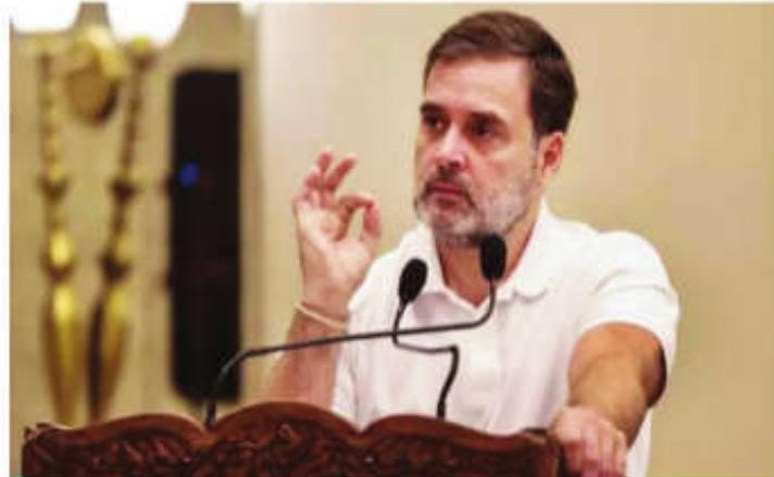 Rahul Disputes Modi's Assertions; Says Economic Framework for All Indians, Not Just Privileged Few