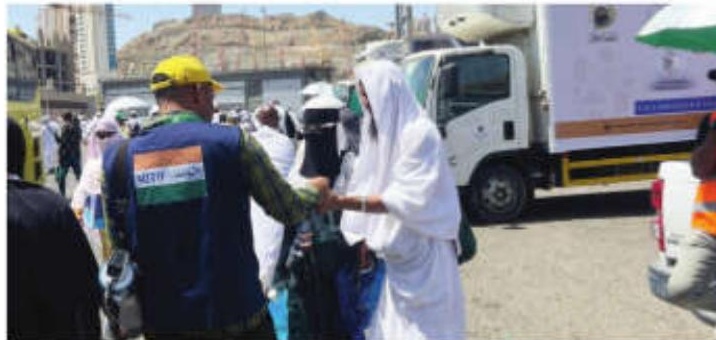 Team Bharat Ensures Safety of Indian Pilgrims as They Arrive in Arafat for Core Haj Ritual