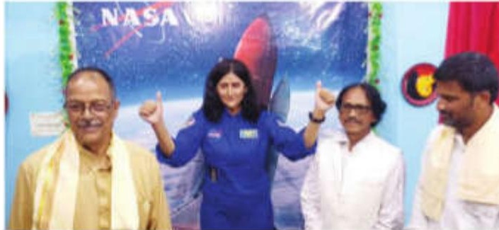 Wax bust of Sunita Williams unveiled in Asansol