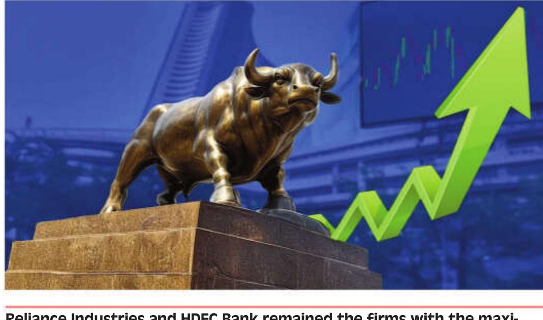 Nine of top 10 most valued firms add over Rs 1 lakh crore in market valuation