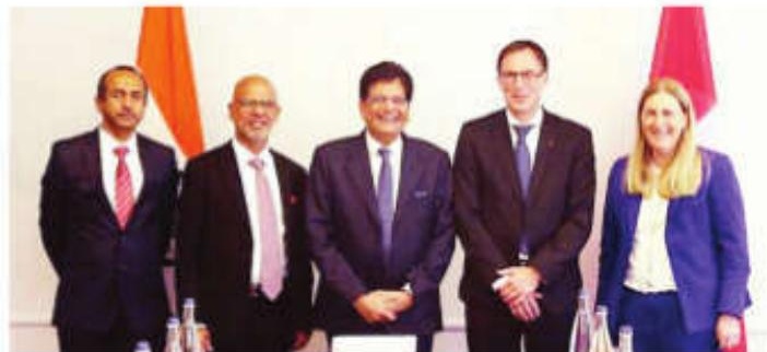 Goyal Invites Swiss Companies to Partner in Journey of $30-35 Trillion Economy by 2047
