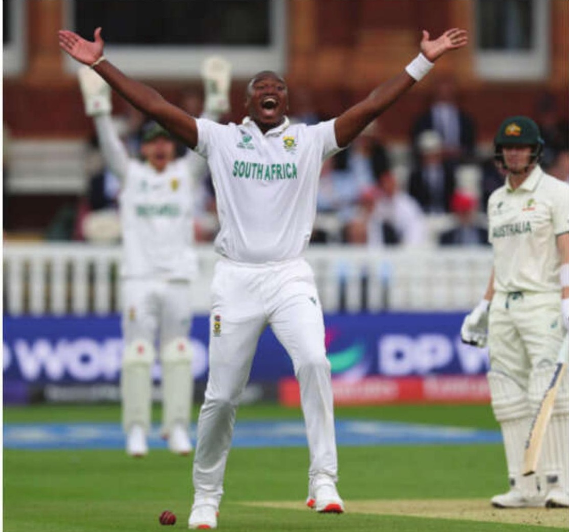 Such a relief: Ngidi on prized scalp of Smith during WTC Final