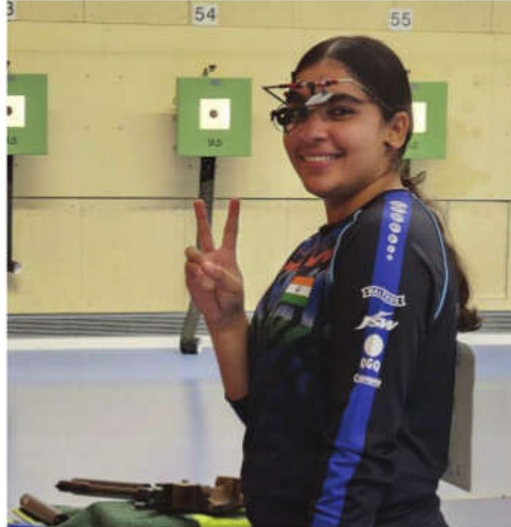 Shooter Suruchi delivers golden hat-trick in Munich World Cup