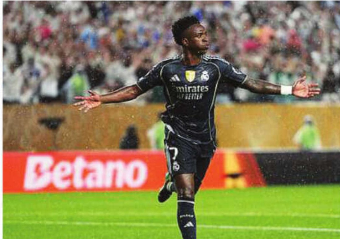 Club WC: Vinicius shines as Madrid beat Salzburg to clinch top spot in Group H