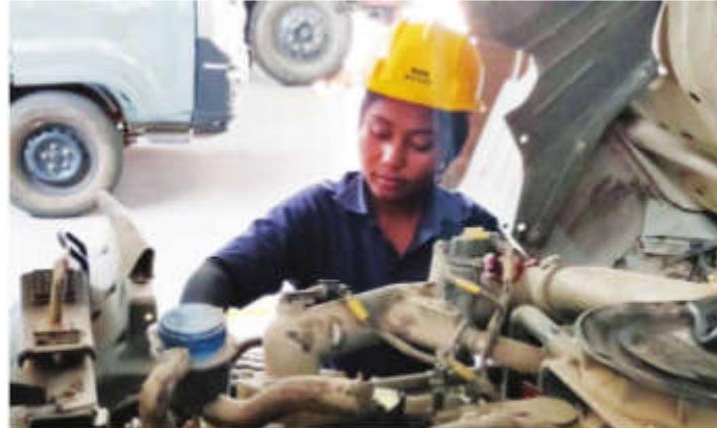 Breaking Stereotypes: Tribal Girls Steer into Jharkhand's Male-Dominated Auto Industry