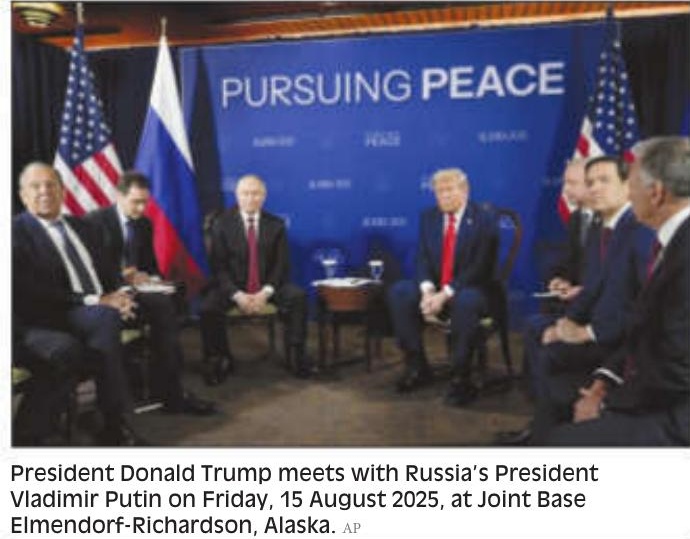 Trump aims for trilateral summit as early as 22 Aug