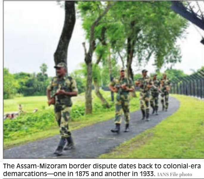 Mizoram, Assam reaffirm border status quo after flare-up in Mamit
