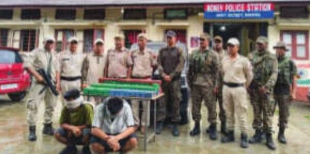 Multiple arrests in Manipur during coordinated anti-drug and arms operations