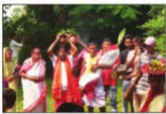 State's only one-day Durga Puja observed in Dhenua, Burnpur, on the day of Mahalaya