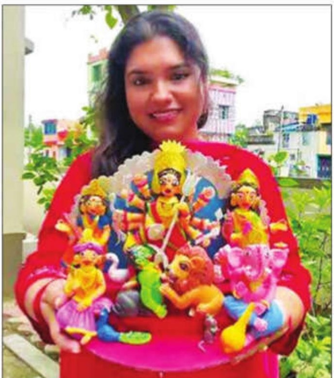 From animation artist to clay Durga sculptor: Monalisa Biswas finds success as entrepreneur