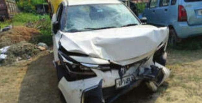 3-women killed by speeding carin Ghaziabad
