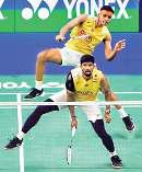 सात्विक-चिराग की हार के साथ भारतीय चुनौती भी समाप्त