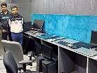 गाजियाबाद में चल रहा था शेयर ट्रेडिंग में निवेश के नाम पर ठगी का काल सेंटर