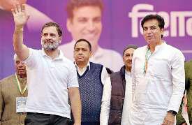आप ने अपने झूठे वादों और भ्रष्टाचार से सरकार चलाई: राहुल गांधी