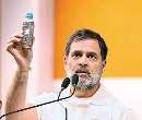 मोदी व केजरीवाल ने दिया जनता को धोखा: राहुल