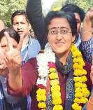 आतिशी ने 7वें राउंड के बाद बनाए रखी बढ़त