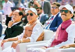 शक्ति की जड़ों पर ही खड़ा हो सकता है शांति का वट वृक्ष : राजनाथ सिंह