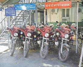 एम्स की बाइक एंबुलेंस योजना हुई ठप