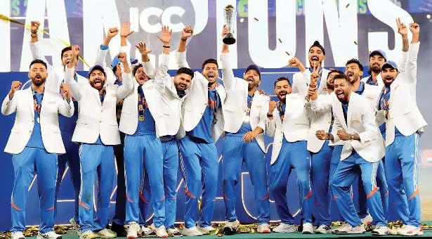 चैंपियंस ट्राफी भारत की 'होली'