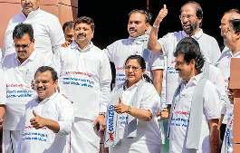 परिसीमन के मुद्दे पर दोनों सदनों में द्रमुक सदस्यों का हंगामा