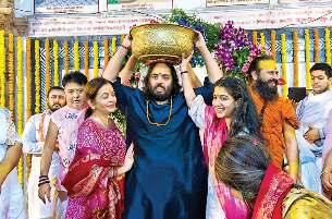 द्वारका में पूरी हुई अनंत अंबानी की आस्था की यात्रा