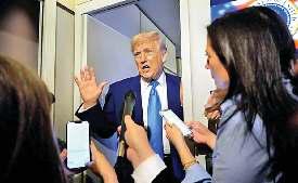 चीन पर 50 प्रतिशत और टैरिफ लगाने की धमकी