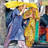 लू की चपेट में दिल्ली, 41 डिग्री सेल्सियस पहुंचा तापमान