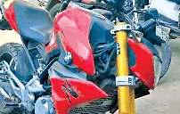 गुरुग्राम में बाइक राइडर की हादसे में मौत