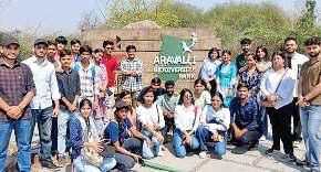 पर्यावरण संरक्षण के लिए निकाली पदयात्रा