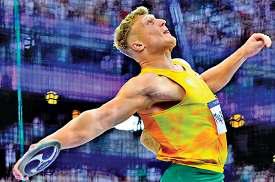 अलेक्ना ने चक्का फेंक में बनाया विश्व रिकार्ड