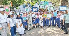 रैली से पर्यावरण बचाने का दिया संदेश