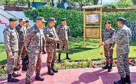 दुश्मन के दुस्साहस का मुंहतोड़ जवाब दें जवान ः थलसेना प्रमुख