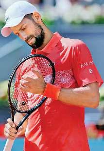 जोकोविक पहले ही मैच में अर्नाल्डी से हारे