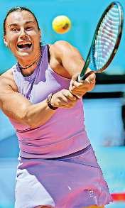 सबालेंका प्री क्वार्टर फाइनल में