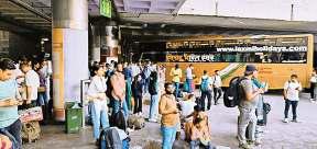 हरियाणा और जम्मू को जाने वाली बसों का परिचालन तीन दिन में सामान्य होने की आस