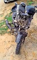 कार चालक ने बाइक सवार को घसीटा, मौत