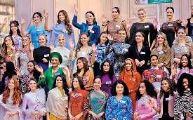 मिस वर्ल्ड प्रतियोगिता के लिए बिछाया गया रेड कार्पेट