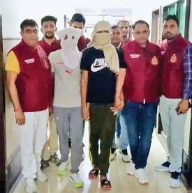 एटीएम लूटने में शामिल मेवाती गिरोह के दो बदमाश क्राइम ब्रांच के हत्थे चढ़े