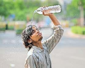 लोगों ने महसूस की 50 से 53 डिग्री तक की गर्मी